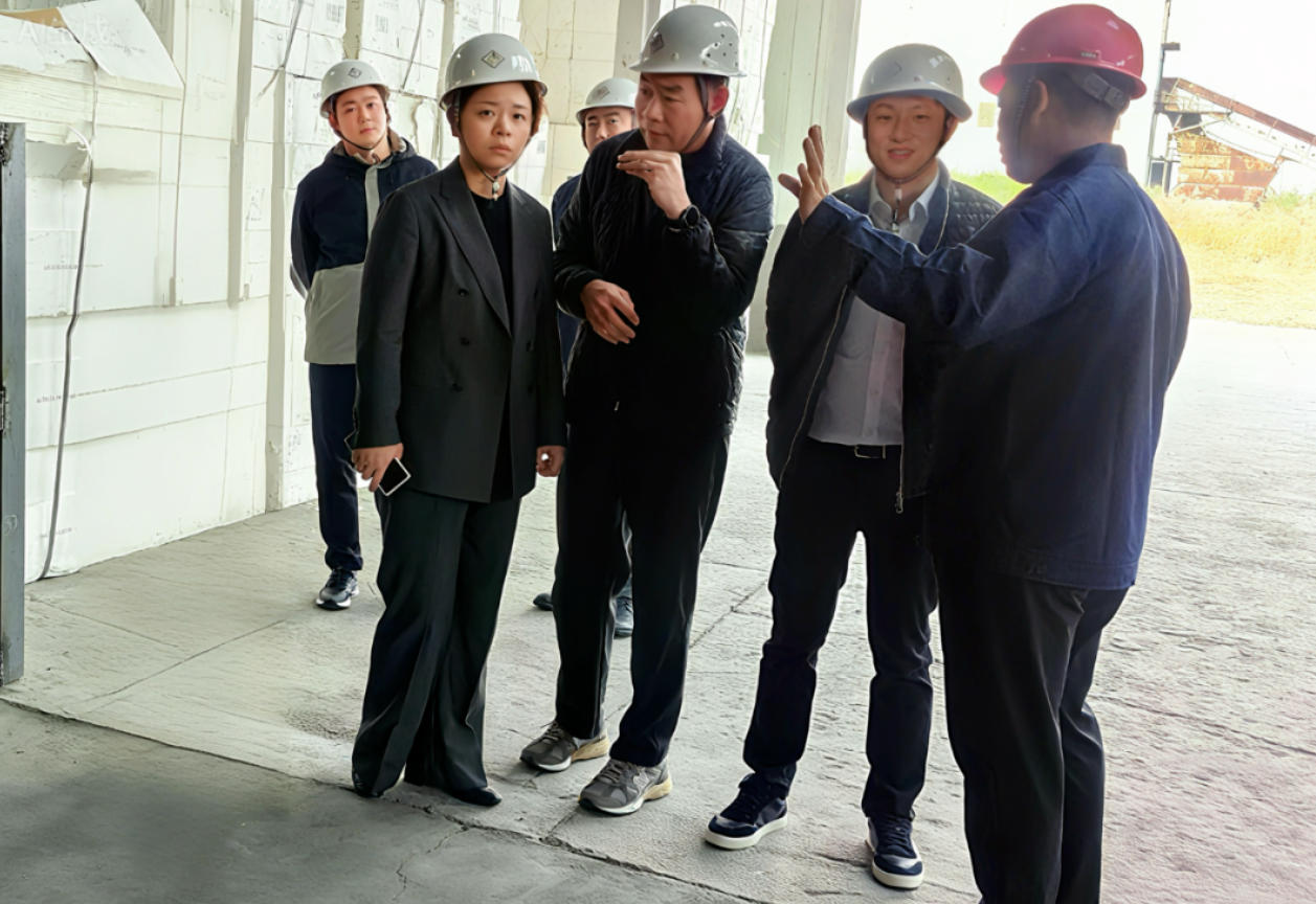 富春环保党委书记、董事长万娇一行赴山东中茂检查指导